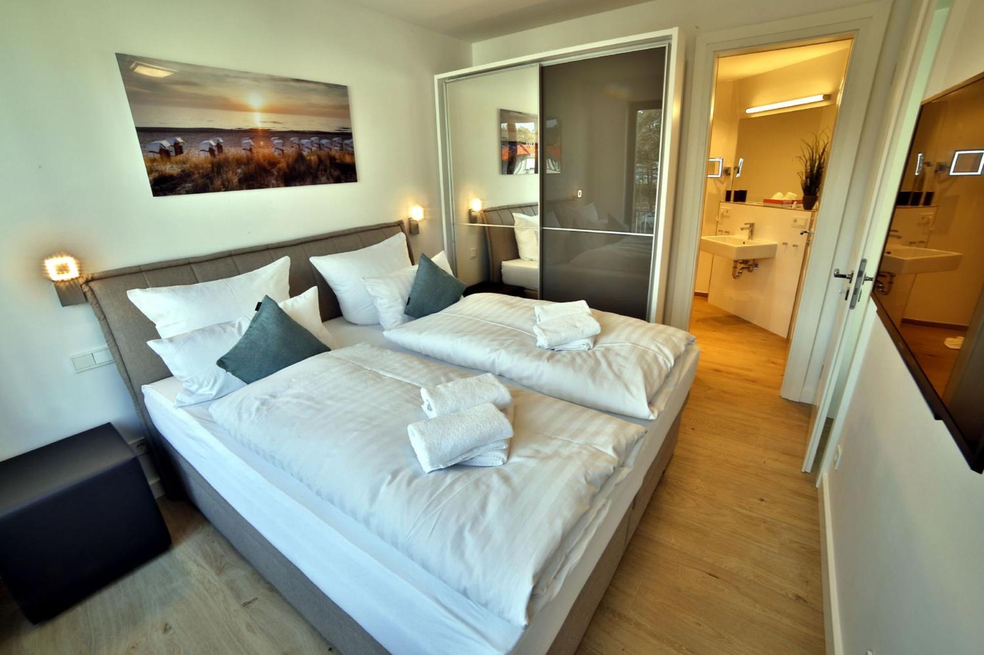Ferienwohnung "Lachmoewe" In Der Villa Andrea Baabe Esterno foto